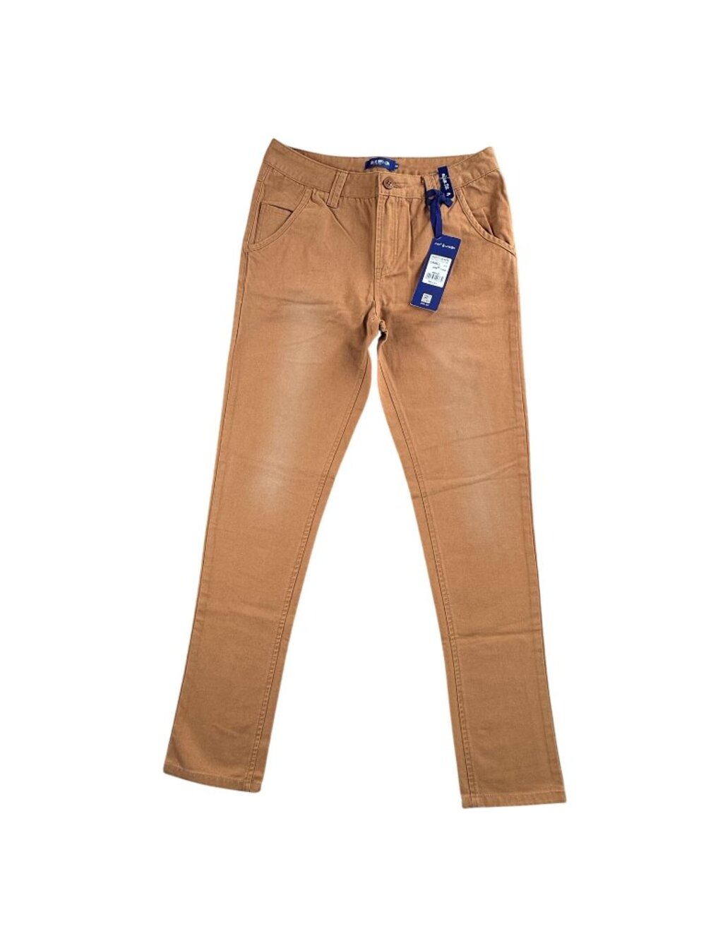 Blue Bird Dusty Slim Fit Jeans Mens 28x30 Brown Camel Denim Khaki Chino Pants